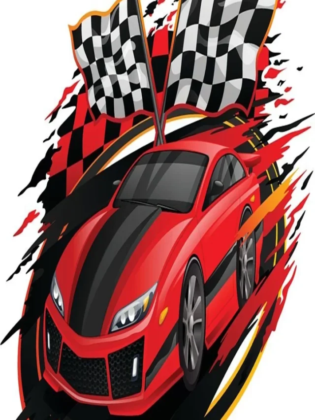 Speeding Racing Car Design