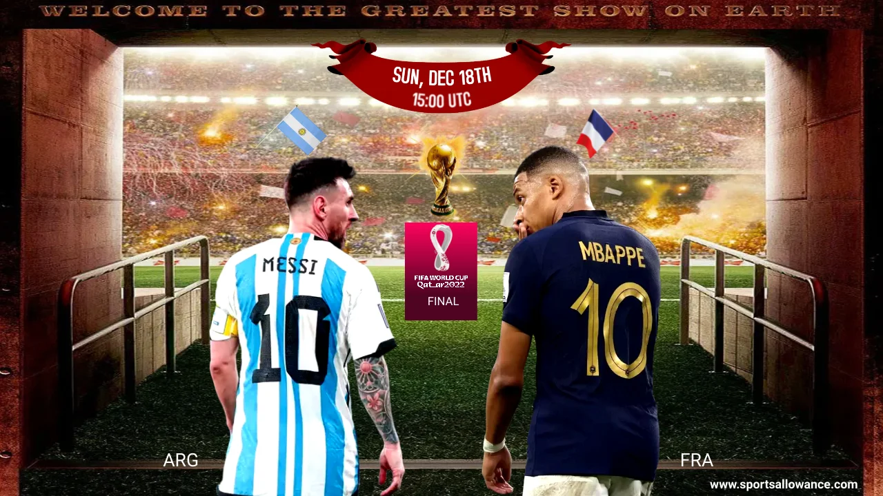France Vs Argentina Final Fifa World Cup 2022