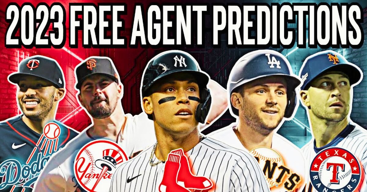 Top MLB Free Agents 2023 Predictions Team Tracker