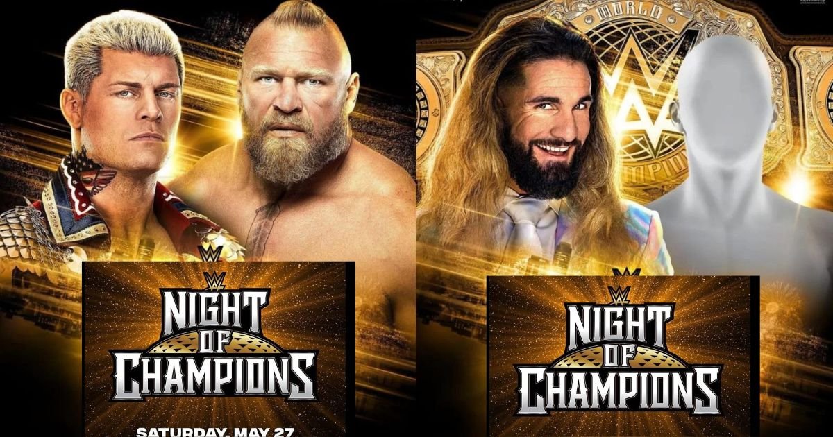 2023 WWE Night of Champions Match Card