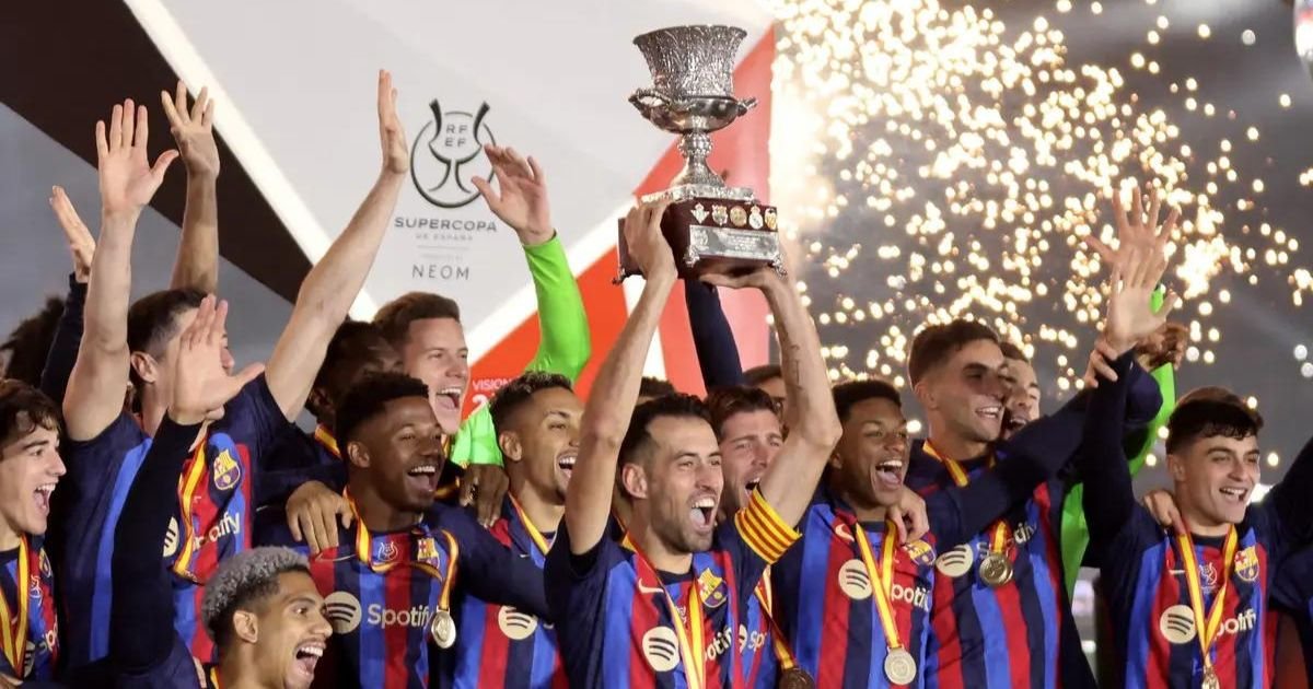 Barcelona crowned Spanish Super Cup Champion