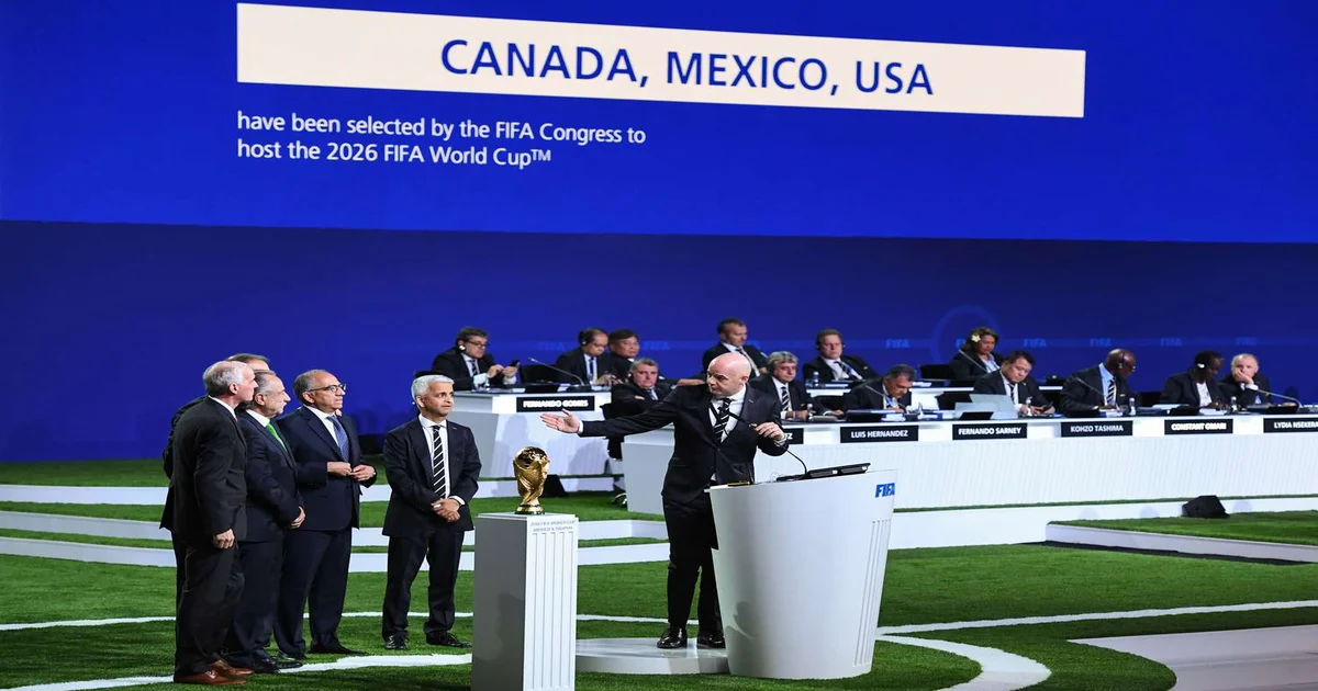 U.S., Mexico and Canada Will Jointly Host the 2026 Soccer World Cup