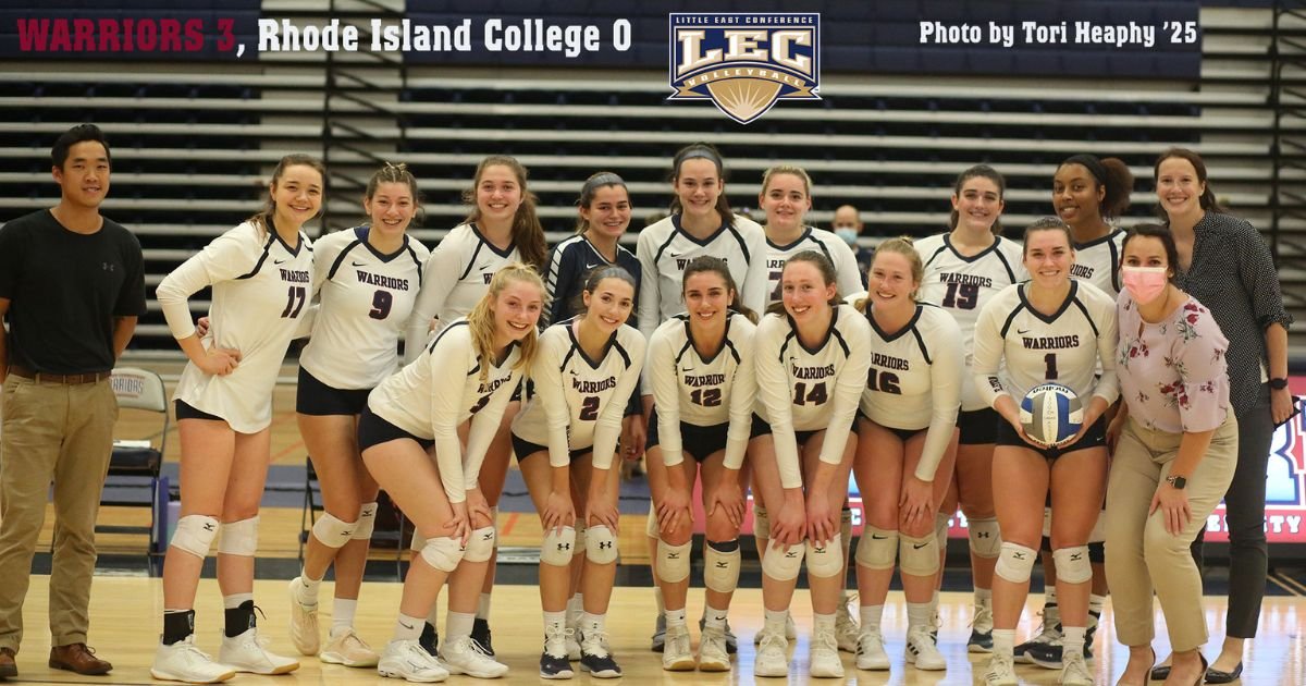 Rhode Island Women's Volleyball Warriors on Target, Sweep RIC For Little East Victoryl