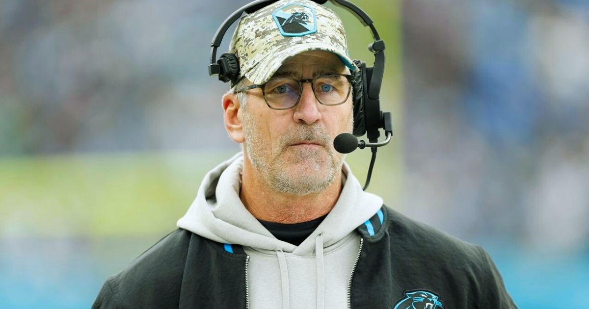 Frank Reich Carolina Panthers fire head coach after 1-10 start to first season