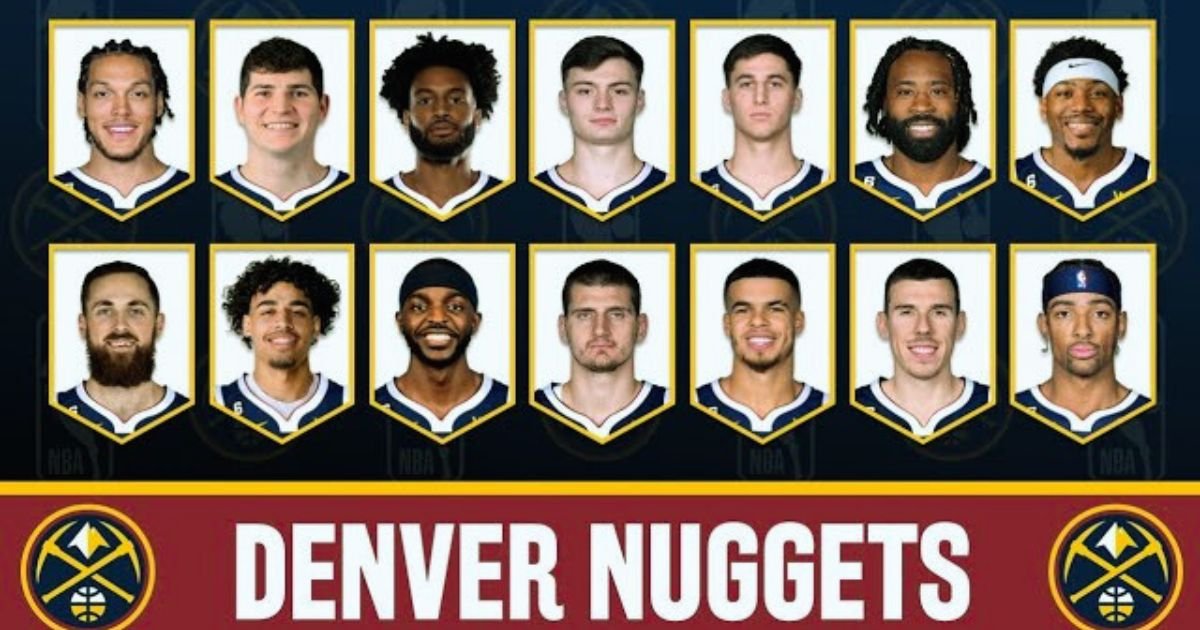 _18 Aug Denver NUGGETS Roster 20232024 - Player Lineup Profile