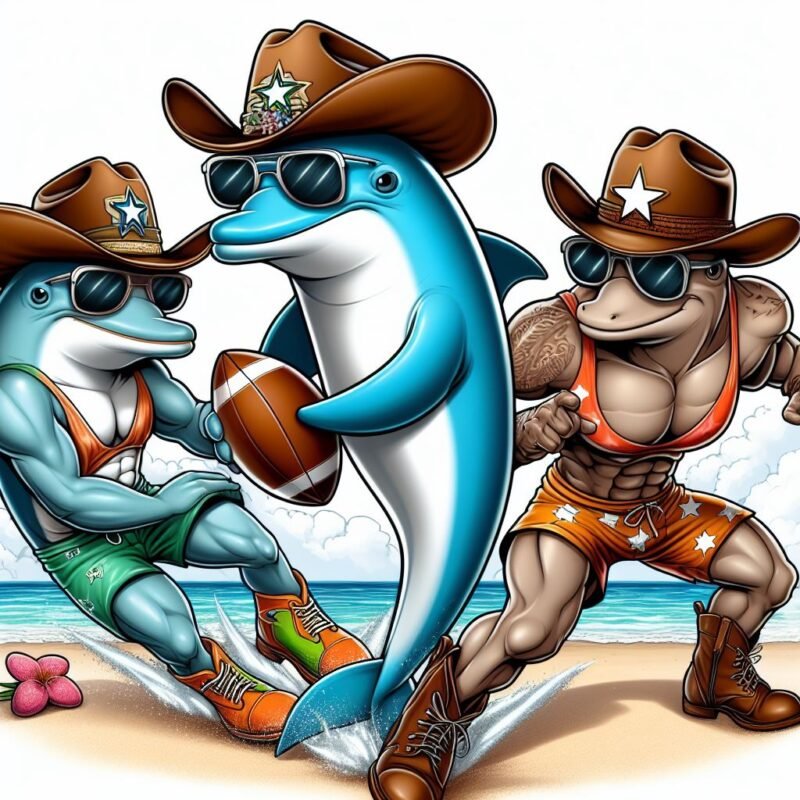 Dolphins VS Cowboys play Game