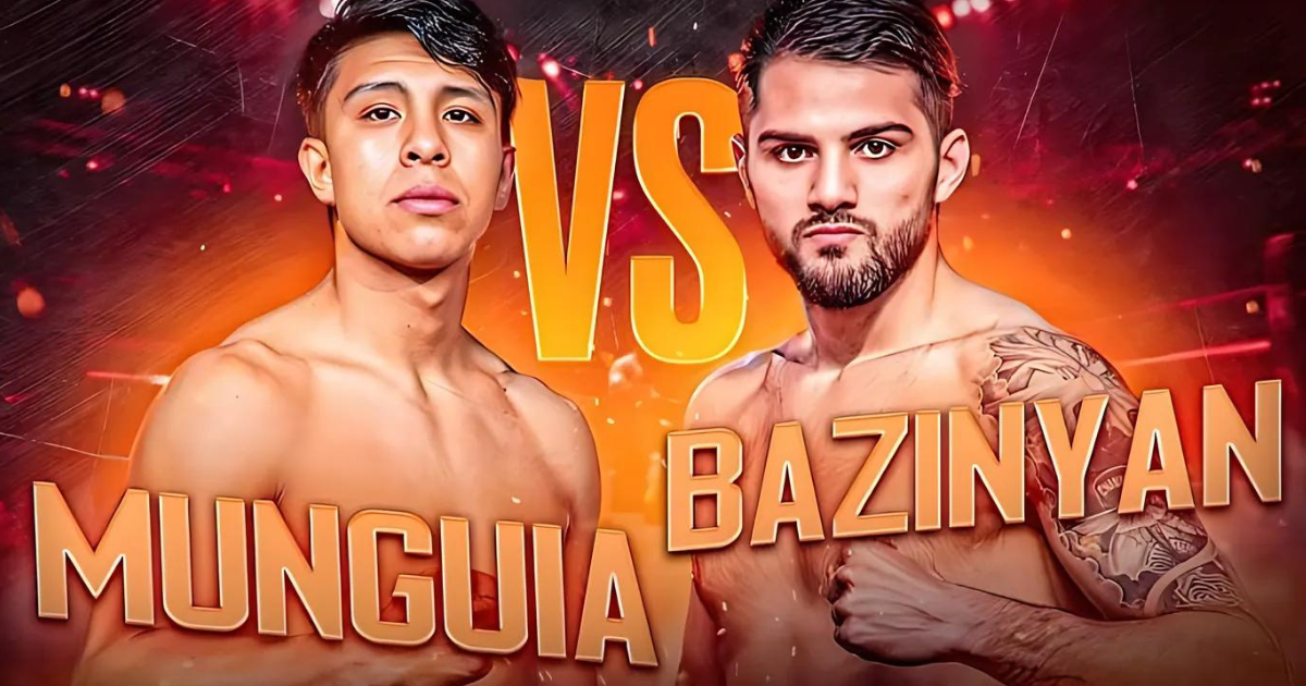 Jaime Munguia vs Erik Bazinyan