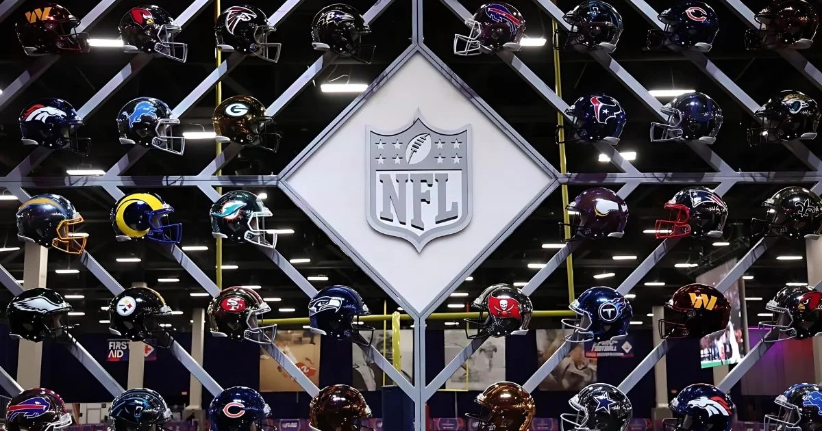 NFL Season Start Helmets